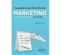 Cahier d'activités de marketing en fiches
