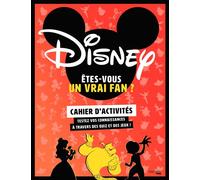 Cahier d'activités Êtes-vous un vrai fan de Disney ? - Valérie Cluzel - Hachette Heroes - broché - Livre-jeu