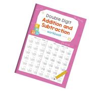 Cahier d'activités mathématiques 21 feuilles d'opérations d'ajout et de soustraction pour le développement des capacités de calcul de base, outils mathématiques pour l'école à domicile
