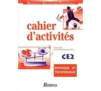 Cahier d'activités physique technologie CE2