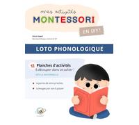 Cahier d'activités pour apprendre à lire et distinguer les phonèmes proches: Mes activités montessori - Kawkabee