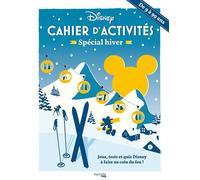 Cahier d'activités spécial hiver Disney Jeux, tests et quiz Disney à faire au coin du feu ! - Alexia Maury - Hachette Heroes - broché - Livre-jeu
