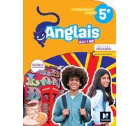 Cahier d'Anglais 5e Enseignement adapté - Éd. 2026 - Livre élève