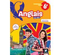 Cahier d'Anglais 6e Enseignement adapté - Éd. 2025 - Livre élève