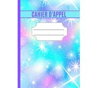 CAHIER D'APPEL: Registre d’appel journalier pour enseignants - 21x29,7 Grand Format