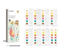 Cahier d'aquarelle - Cahier d'aquarelle pour débutants-Coffret de peinture idéal pour les débutants - Loisirs créatifs - Femeo