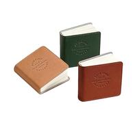 Cahier de 3 pièces avec pression à froid portable - carnet de voyage et album pour journaling, voyage, école et tout le monde
