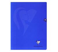 Cahier de 96 pages séyès Clairefontaine Mimesys 24 x 32 cm Bleu