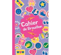 Cahier de bouillon: Cahier scolaire pour écriture, prendre des notes et faire des exercices, devoirs avec tables de multiplication . Format pratique 15.24 x 22.86 cm /100 pages .