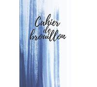 Cahier de brouillon / 100 pages / taille 6 x 9 po