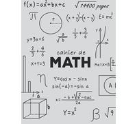 Cahier de Brouillon 17 22 cm: Cahier de math a carreaux papier Séyès 120 pages | format pratique pour les cartables utile pour prendre des notes et ... les schémas mathématiques, les graphes..etc
