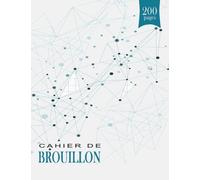 Cahier de brouillon 17 22 cm: grands carreaux | papier seyès 200 pages | utile pour prendre des notes faires des exercices, les graphes mathématiques ... pratique petit cahier pour les cartables