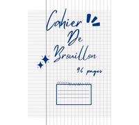 Cahier de Brouillon avec tables de multiplication: Cahier d'écriture 96 pages pour s’entraine à écrire et faire vos exercices avec tables de multiplication