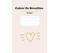 Cahier de Brouillon avec tables de multiplication: Petit format Grands Carreaux 96 Pages Avec table de multiplication Pour écrire, dessiner, ... | pratique pour les cartables ou un sac a dos