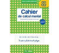 Cahier de calcul mental CE1-CE2