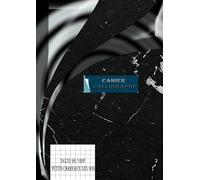 Cahier de Calligraphie: Cahier de Calligraphie Haut de Gamme - Élégance Marbre Noir & Arabesques