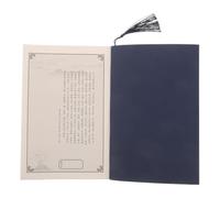 Cahier de Calligraphie Chinoise Papier Xuan, 81 Sections | Pages Microtexturées, Bleu, Ouverture, Dos Plat Classique, pour Étude à Domicile