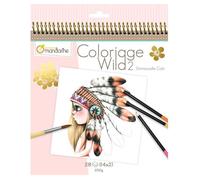 Cahier de coloriage - 28 dessins - Wild 2