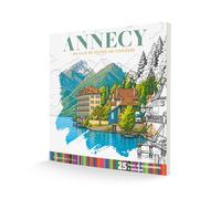 Cahier de coloriage Annecy - Collectif - L'opportun Eds De - broché - Livre-jeu