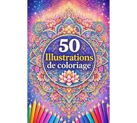 Cahier de coloriage avec plus de 50 illustration en tout genres