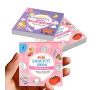 Cahier de Coloriage Enfant, 2 Livres de 100 Pages Coloriage, Cahier Coloriage Bebe, Mini Livres de Coloriage pour Enfants, Coloriage Bebe, Convient aux Enfants de Plus de 1 an (C)