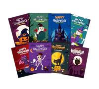 Cahier de Coloriage Halloween pour | Livre de Coloriage à Thème Halloween | Aide Pédagogique au Gribouillage, Activités Créatives pour Maternelle et École à la Maison