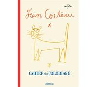 Cahier de coloriage Jean Cocteau - Jean Cocteau - P'tit Glenat - broché - Document jeunesse