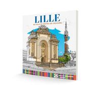 Cahier de coloriage Lille - Collectif - L'opportun Eds De - broché - Livre-jeu