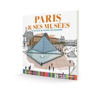 Cahier de coloriage Paris et ses musées - Collectif - L'opportun Eds De - Livre-jeu