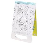 Cahier de Coloriage "Poignée" 15x25cm Blanc Blanc G