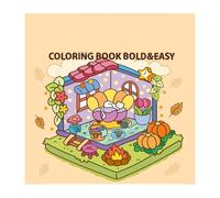 Cahier de coloriage pour - Livre de dessin animé avec couverture robuste | Fun Interactive Art Pad Pour Activité Parent-enfant, Matériel Artistique Scolaire Pour, Jeune