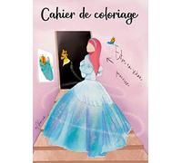 Cahier de coloriage princesse Muslima: Musulmanes voilée pudeur conte de fée royaume