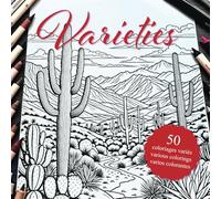 Cahier de coloriage Varieties: 50 coloriages variés