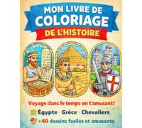 Cahier de coloriage Vitrail: Grandes Scènes Historiques