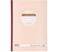 Cahier de commande Manifold autocopiant A4 50 pages triple exemplaires
