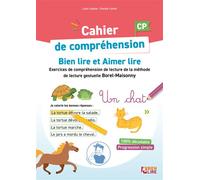 Cahier de compréhension Bien Lire et Aimer Lire Étude de la langue - Grammaire, orthographe, lexique - Méthode de la lecture gestuelle Borel-Maisonny - Luna Cavalier - Bien Lire Cognitia - broché - Sc