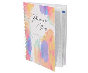 Cahier de Comptabilité Budget A5 à Spirale, Suivi Quotidien des Factures | Format Non Daté, Aperçu Financier Instantané, Papier et Fer, Usage Maison ou Travail