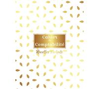 Cahier de comptabilité: Livre de compte auto entrepreneur | Registre des recettes-Achats | Recette comptable du micro-entrepreneur | Journal ... libérales , Associations, A4 Sample