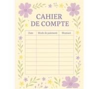 Cahier de compte personnel: Et si ton argent arrêtait de disparaître sans dire au revoir ?
