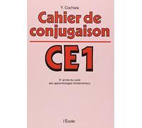 Cahier de conjugaison, CE1 : 3e année du cycle des apprentissages fondamentaux de Cochais, Y (1982) Broché