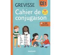 Cahier de conjugaison Grevisse CE1 (2025)