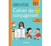 Cahier de conjugaison Grevisse CE1 (2025)