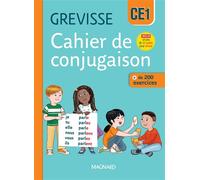 Cahier de conjugaison Grevisse CE1 (2025) - Catherine Wojciechowski-Savadoux - Magnard - broché - Scolaire / Universitaire
