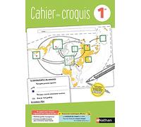 Eric Janin – Cahier de croquis 1re – Géographie – L'épreuve du croquis – Éd. 2021 – Broché