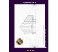 Cahier de croquis à grille en perspective à deux points: Plongez dans la précision artistique et la créativité sans limites avec notre Cahier de ... pages). Libérez l'innovation à chaque page,3D