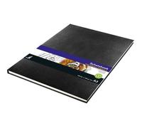Cahier de croquis, A3, aspect peau de serpent, noir