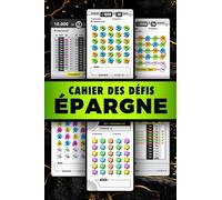 Cahier De Défis Épargne: Carnet de challenges épargne pour économiser de l’argent, adapté aux petits et moyens budgets.