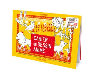 Cahier de dessin animé - fables de la fontaine