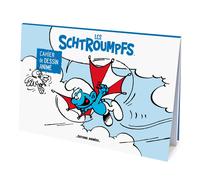 Cahier de dessin animé - les schtroumpfs