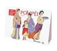 Cahier de dessin animé - pompéi